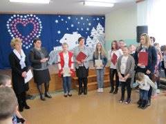 WRECZENIE STYPENDIOW WOJTA GMINY WOLA MYSLOWSKA 14.02.2018